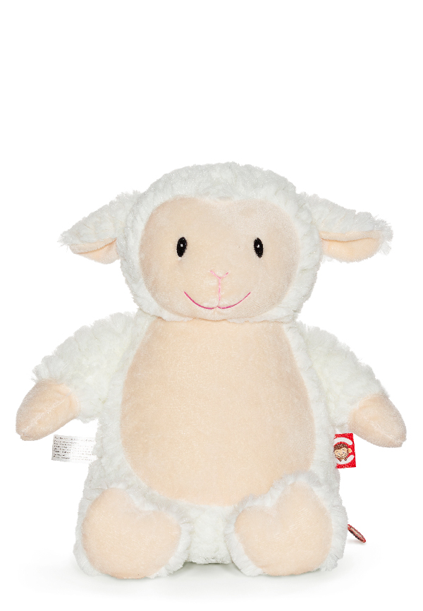 personalised sheep teddy