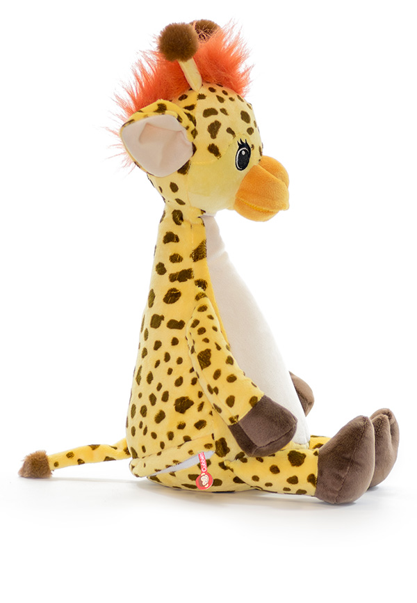 Personalised Giraffe Teddy Baby Sensory Toy